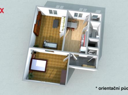 pudorys.png | Prodej bytu, 2+1, 74 m²