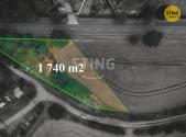 Prodej - pozemek pro bydlení, 1 740 m²