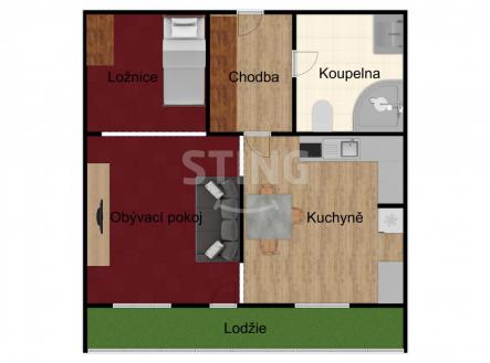 Foto č. 4 | Prodej bytu, 1+kk, 42 m²