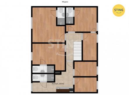 Rohatec 2NP půdorys3.jpg | Prodej - dům/vila, 430 m²