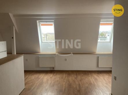 2Obyvak - 1.jpeg | Pronájem bytu, 2+kk, 54 m²