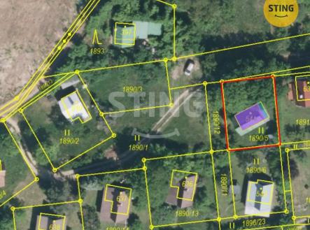 Moravany kat mapa.jpg | Prodej - chata/rekreační objekt, 52 m²