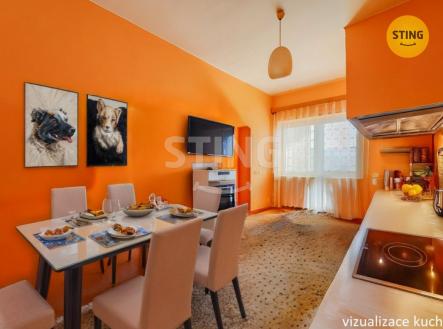 vizualizace kuchyně.jpg | Prodej bytu, 3+1, 129 m²