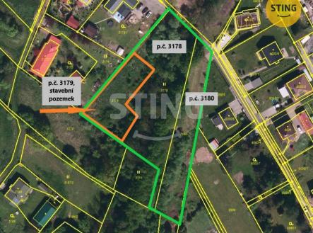 Pozemek Radvanice I upr.jpg | Prodej - pozemek pro bydlení, 5 079 m²