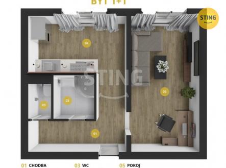 půdprys-jpg.jpg | Pronájem bytu, 1+1, 38 m²