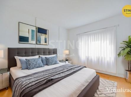 vizualizace ložnice.jpg | Prodej bytu, 3+1, 62 m²