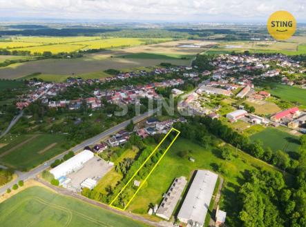 ohraničení pozemku 2.jpg | Prodej - pozemek, zahrada, 3 487 m²