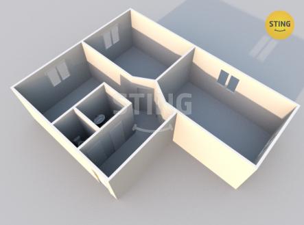 Foto č. 3 | Prodej bytu, 2+1, 53 m²