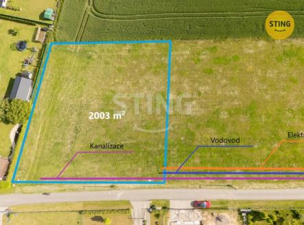 Sítě.jpg | Prodej - pozemek pro bydlení, 2 000 m²