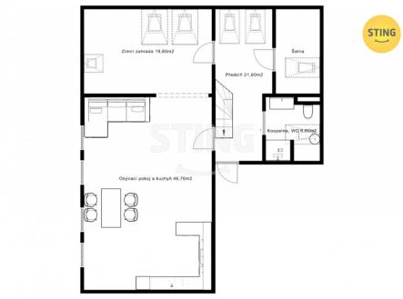 floorplan3.jpg | Prodej bytu, 3+kk, 141 m²