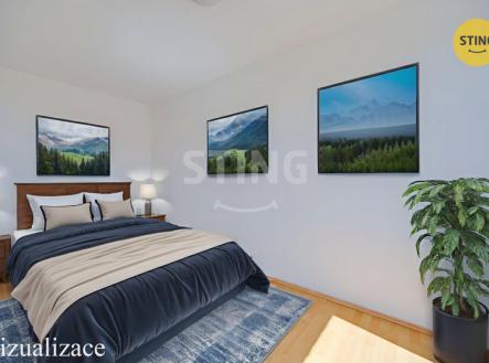 vizualizace ložnice.jpg | Prodej bytu, 2+1, 44 m²