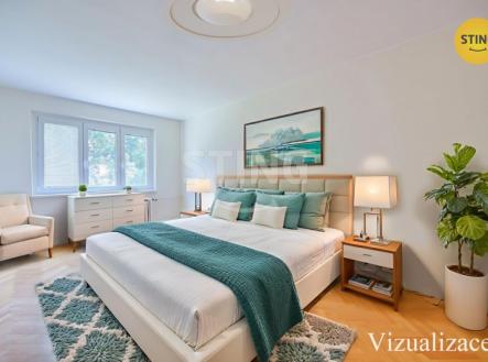 vizualizace ložnice.jpg | Prodej bytu, 2+1, 56 m²