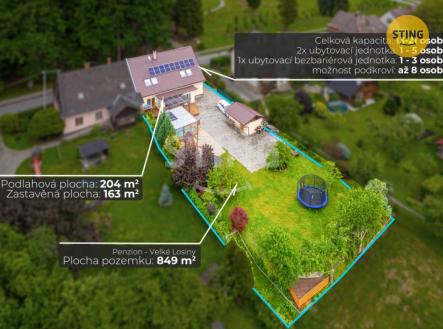 Prodej - chata/rekreační objekt, 280 m²