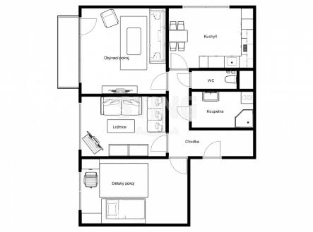 Foto č. 14 | Prodej bytu, 3+1, 75 m²