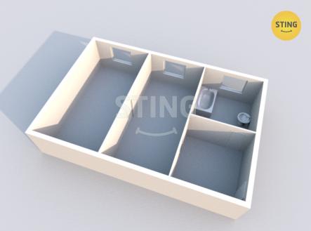 Foto č. 3 | Pronájem bytu, 1+1, 55 m²