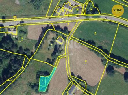 KM červený Potok.JPG | Prodej - pozemek pro bydlení, 577 m²