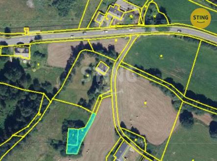KM červený Potok.JPG | Prodej - pozemek pro bydlení, 577 m²