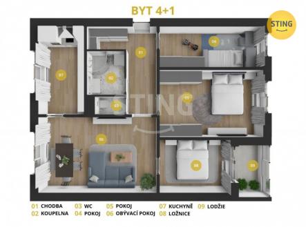 2.jpg | Prodej bytu, 4+1, 78 m²