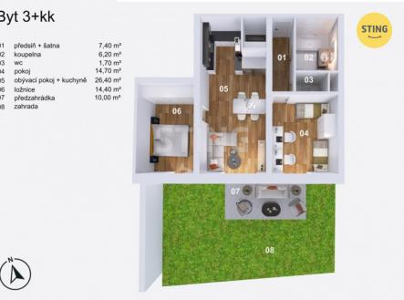 104.jpg | Prodej bytu, 3+kk, 150 m²