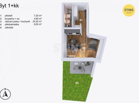 103.jpg | Prodej bytu, 1+kk, 72 m²
