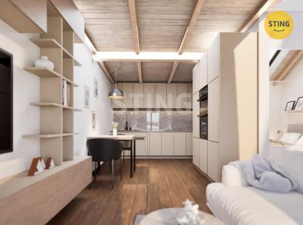 vizualizace | Prodej bytu, 2+kk, 65 m²