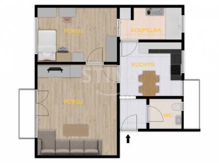 Foto č. 4 | Prodej bytu, 2+1, 72 m²