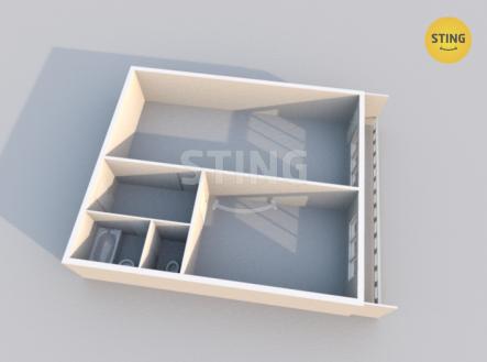 Foto č. 3 | Pronájem bytu, 1+1, 42 m²