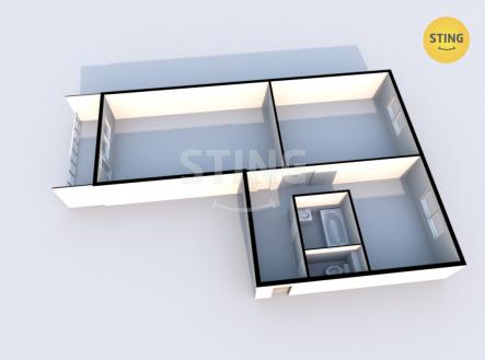 Foto č. 3 | Prodej bytu, 2+1, 61 m²