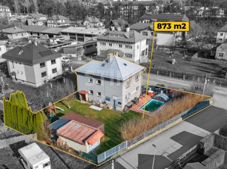 Kopie souboru Zvýraznění pozemku.jpg | Prodej - dům/vila, 160 m²