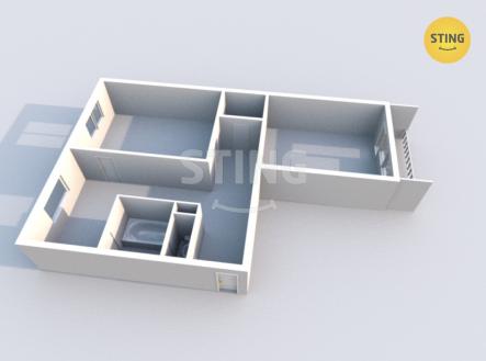 Foto č. 3 | Prodej bytu, 2+1, 64 m²