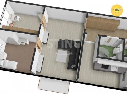 Foto č. 3 | Prodej bytu, 3+1, 65 m²