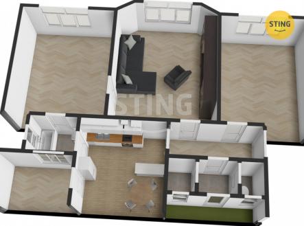 Foto č. 3 | Prodej bytu, 3+1, 130 m²