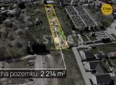 Prodej - pozemek, zahrada, 2 214 m²