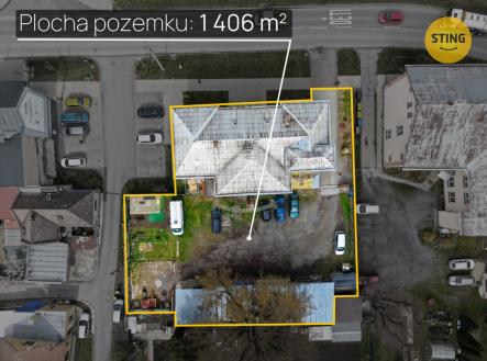 ohraničení 1.jpg | Prodej - komerční objekt, administrativní budova, 1 406 m²