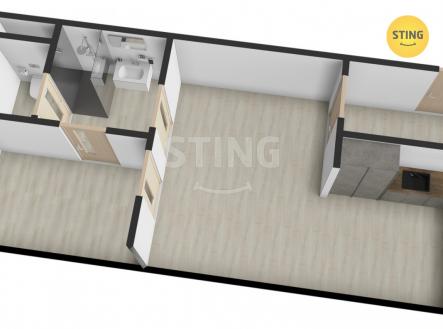 Foto č. 3 | Prodej bytu, 2+kk, 47 m²