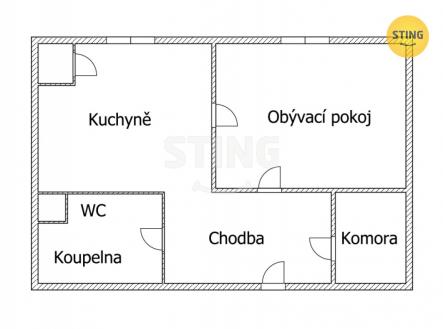 Foto č. 4 | Pronájem bytu, 1+1, 38 m²