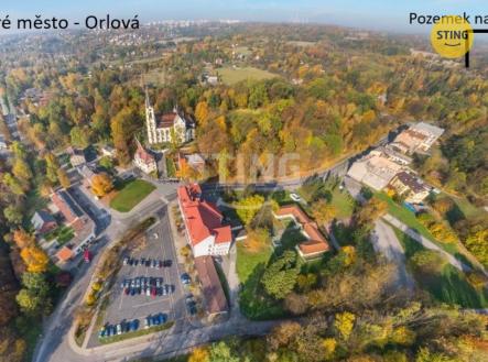 Orlova letecky snimek stare mesto 1 napis.jpg | Prodej - pozemek, zahrada, 533 m²