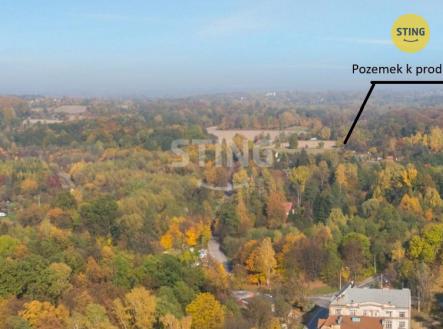 Orlova letecky snimek stare mesto 4 popisek.jpg | Prodej - pozemek, zahrada, 533 m²