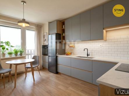 VIZUALIZACE | Prodej bytu, 3+1, 83 m²