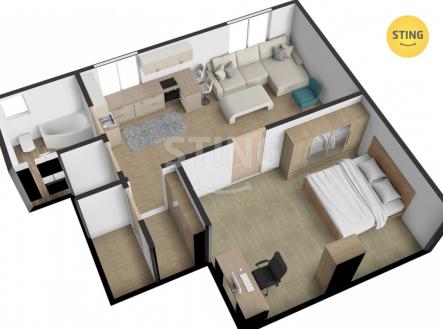 Foto č. 3 | Prodej bytu, 2+kk, 51 m²