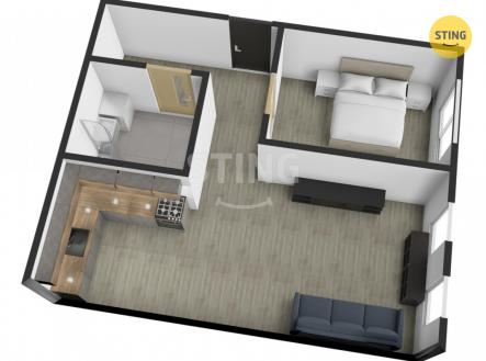 Foto č. 3 | Prodej bytu, 2+kk, 51 m²