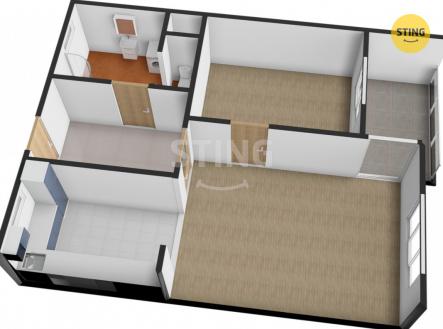 Foto č. 3 | Prodej bytu, 2+kk, 54 m²