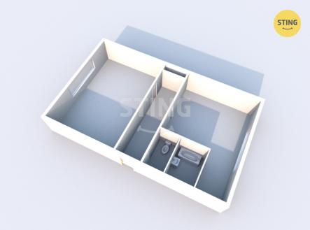 Foto č. 3 | Prodej bytu, 1+1, 43 m²