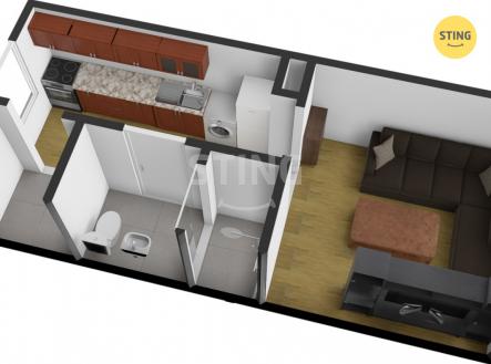 Foto č. 3 | Prodej bytu, 1+1, 23 m²