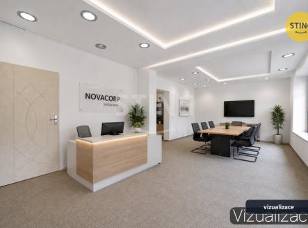 vizualizace zasedací místnost.jpg | Pronájem - obchodní prostor, 69 m²
