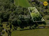 Prodej - pozemek, les, 1 028 m²