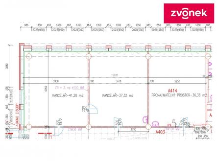 2 | Pronájem - kanceláře, 36 m²