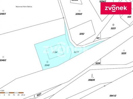 3 | Prodej - pozemek pro bydlení, 1 205 m²