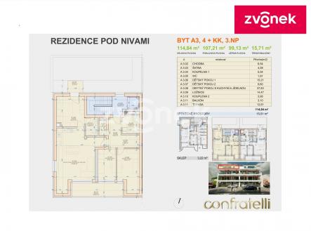 5 | Prodej bytu, 4+kk, 99 m²