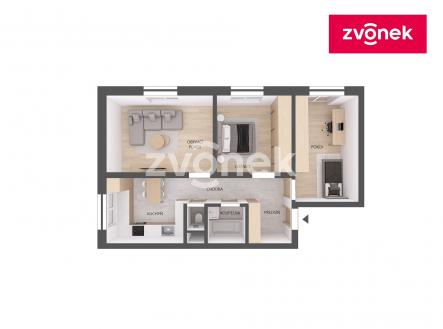 2 | Prodej bytu, 3+1, 75 m²